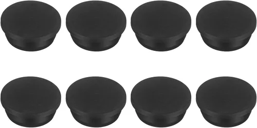 Vista 78 de MECCANIXITY - Tapones de silicona en forma de T (26mm, 1 pulgada de diámetro), color negro