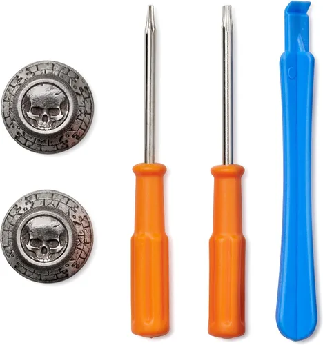 Vista 2 de Xbox Thumbstick Replacements - Compatible with Xbox One and Series SX Controllers - Includes Screwdriver & Pry Tool