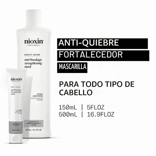 Vista 2 de NIOXIN Density Defend Anti-Breakage Strengthening Mask For Damaged Hair