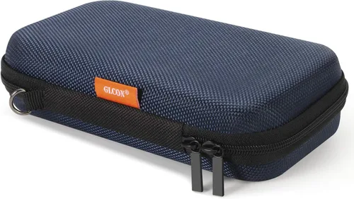 Vista 10 de Funda de protección portátil de goma EVA para batería externa, teléfono celular, GPS, disco duro, cable de carga USB, bolsa de transporte