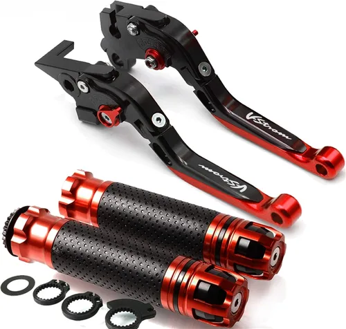Vista 8 de for Suzuki V-Strom 2002-2016 2015 2014 20132 012 2011 2010 V-Strom Motorcycle Brake Handle Adjustable Brake Clutch Lever Handbar (Color : 1)