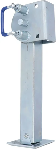 Vista 8 de Remolque, pata de caída de remolque, universal, resistente, galvanizado, de alta resistencia, fácil montaje para autocaravana, caravana, accesorios