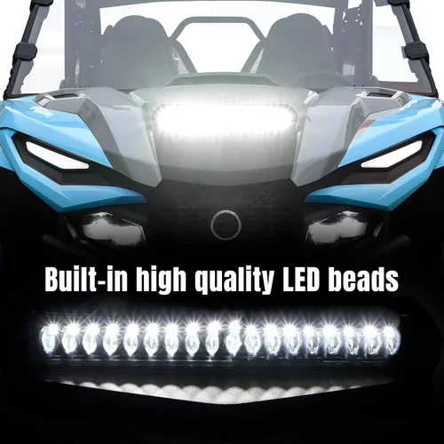 Vista 3 de Luz LED de capó para Yamaha RMAX 1000 21-25, panel de capó auxiliar frontal para Yamaha Wolverine RMAX2 1000 / RMAX4 1000 2021-2025 accesorios