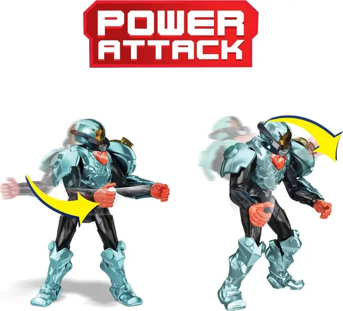 Vista 2 de Masters of the Universe He-Man y la figura de acción + vehículo basado en series animadas, personajes de batalla articulados, regalo para 4 años