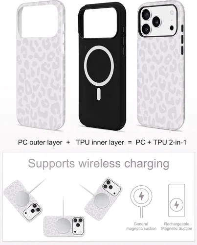 Vista 476 de Jusy Funda compatible con MagSafe con estampado de caparazón de tortuga marrón para iPhone 7/8/SE, cubierta protectora de TPU suave magnética