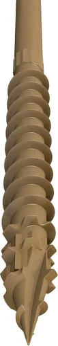 Vista 8 de Simpson Strong-Tie SDWS16300QR50 Tornillo de marco SDWS de accionamiento fuerte — 0.160 pulgadas x 3 pulgadas T25, Quik Guard, Tan (50 unidades)