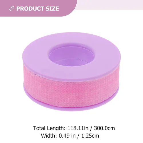 Vista 5 de FRCOLOR Cinta para párpados 3 rollos de cinta de silicona no tejida