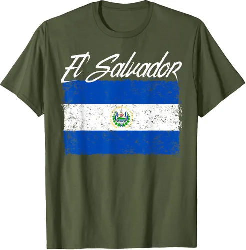 Vista 51 de Camiseta Salvadoreña Bandera El Salvador