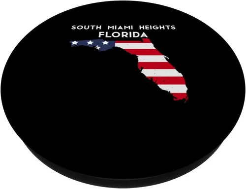 Vista 2 de South Miami Heights Florida USA State America Travel Floridi PopSockets Swappable PopGrip