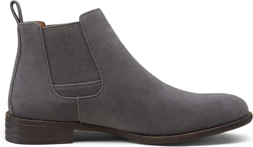 Vista 4 de Jousen Men's Suede Chelsea Boots
