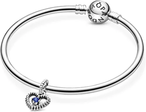 Vista 5 de PANDORA Colgante de plata de ley 925 con cuentas de cristal de cumpleaños