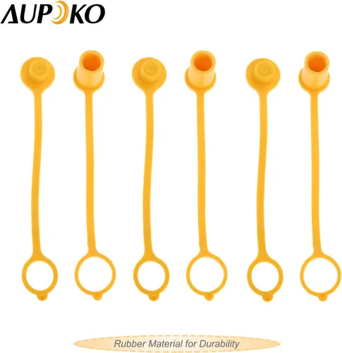 Vista 4 de Aupoko 3 paquetes de tapón antipolvo de 3/8 pulgadas y enchufe para acoplador de conexión y desconexión rápida de gas natural de propano