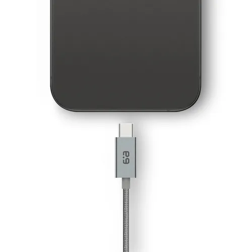 Vista 3 de PureGear Cable trenzado USB-C a USB-C (10 pies), cable de carga de suministro de energía para iPhone 17, 17Pro, 17ProMax, 16, 15, MacBook, iPad Pro