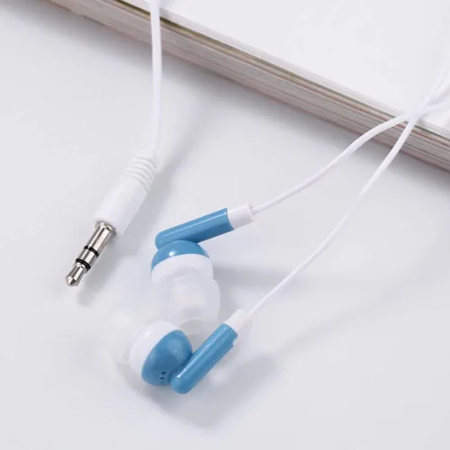 Vista 5 de CN-Outlet Auriculares al por mayor para niños a granel 100 unidades multicolor empaquetados individualmente auriculares desechables perfectos
