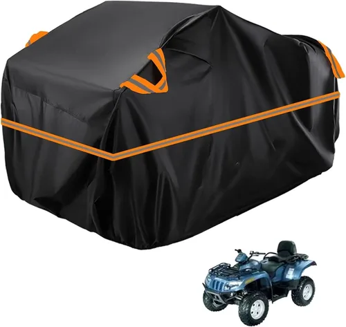 Vista 398 de Cubierta para ATV impermeable compatible con Arctic Cat H1 EFI TRV Cruiser 4x4 2011, cubierta de 210D para vehículos de 4 ruedas, cubierta para quad