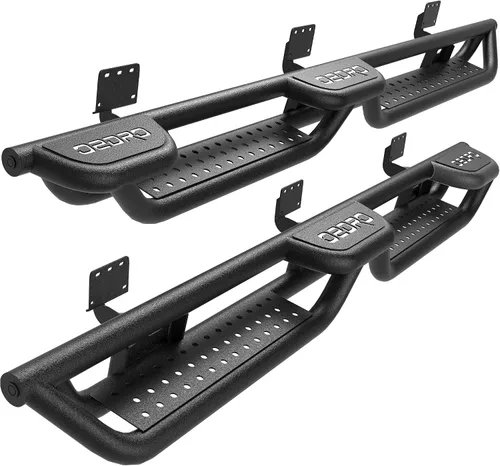 Vista 11 de OEDRO Estribos compatibles con RAM 1500 Crew Cab 2009-2018