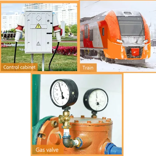 Vista 6 de Llave multifuncional de 4 vías, llave de fontanería, herramienta de apertura de llave de plomero para control eléctrico, medidor de agua, gas, caja