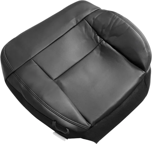Vista 2 de NLQR Funda de asiento de repuesto para parte inferior del pasajero delantero, color negro ébano compatible con Ford F150 Lariat XL 2004 2005 2006