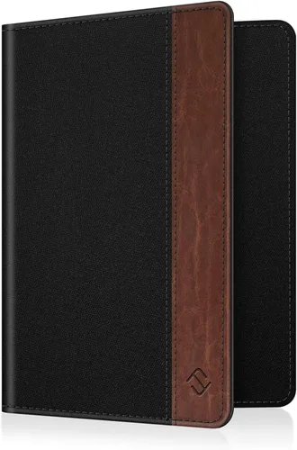 Vista 23 de Fintie - Funda para pasaporte, billetera de viaje delgada con bloqueo RFID, estuche para tarjetas, protector para pasaporte, elementos esenciales
