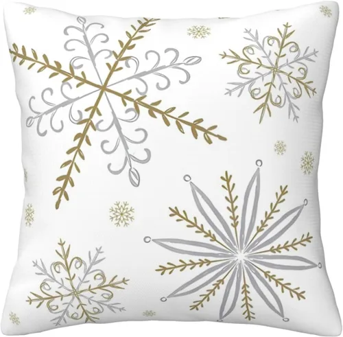 Vista 10 de GOOESING Fundas de almohada de Navidad con remolinos rojos, 16 x 16 pulgadas, diseño de bastón de caramelo dulce, doble remolino, color rojo