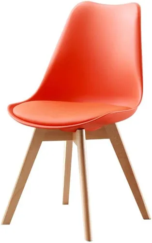 Vista 39 de Sillas de comedor modernas, silla lateral tapizada para el hogar, silla auxiliar para sala de conferencias, silla de comedor, silla de comedor sin