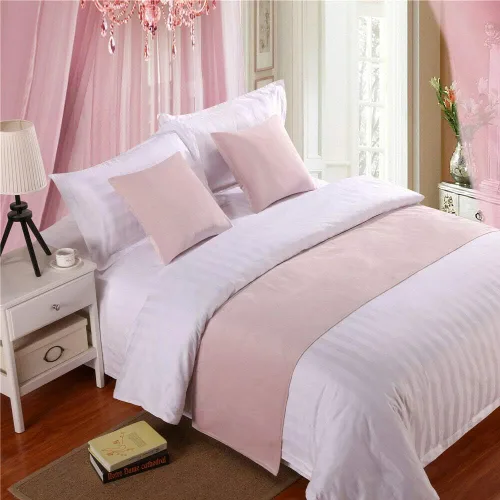 Vista 18 de Pañuelo de terciopelo de lujo, toalla de cola de cama, decoración de ropa de cama para el hogar, hotel, dormitorio