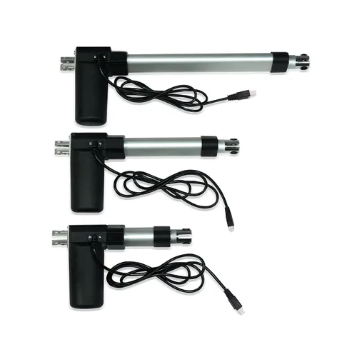 Vista 7 de Progressive Automations 12V Feedback Actuador lineal 6" Carrera 400 lb Fuerza High Load Actuator with Hall Effect Sensor Feedback, IP66 Water