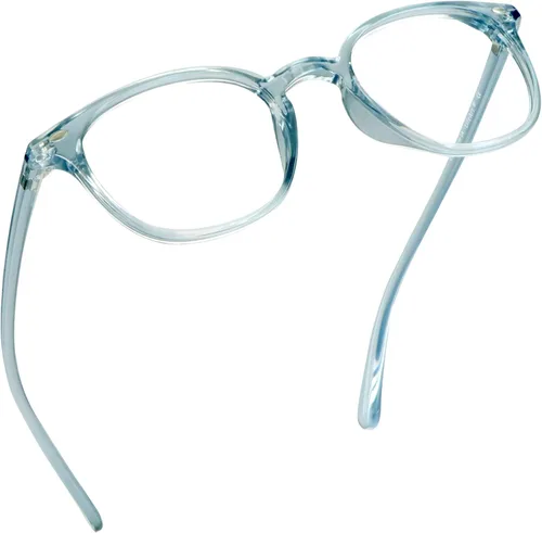 Vista 14 de LifeArt Gafas de bloqueo de luz azul, antifatiga ocular, gafas de lectura para computadora, gafas