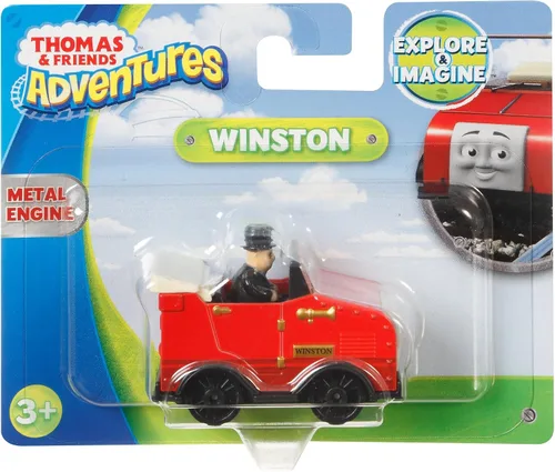 Vista 4 de Tren de Fisher-Price, de las Aventuras de Thomas y sus amigos, Winston