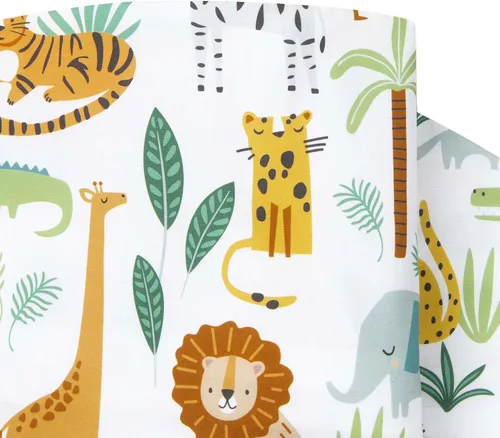 Vista 4 de Boppy - Funda de almohada de lactancia, vida silvestre colorida, mezcla de algodón, se adapta al soporte original para lactancia, alimentación