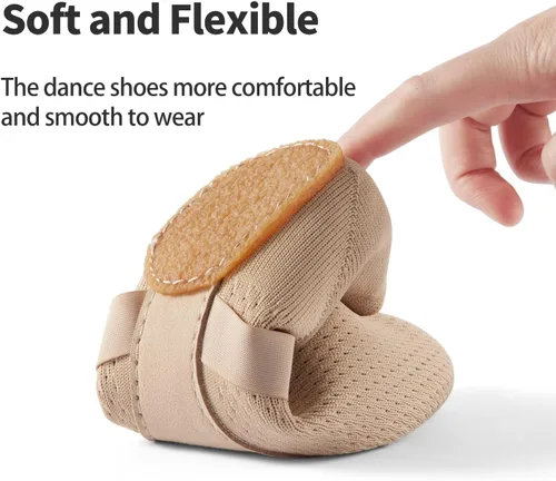 Vista 3 de SANGEESON Zapatos de baile sin cordones para mujer y hombre