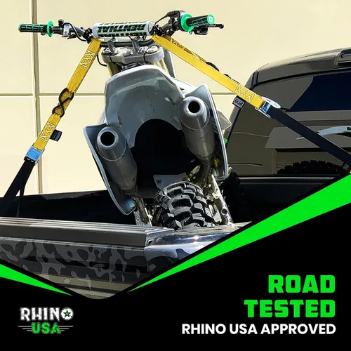 Vista 7 de Rhino USA Cambuckle - Correas de amarre para motocicleta
