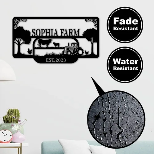 Vista 2 de Arte de pared de metal personalizado para patineta, letrero de nombre personalizado para decoración del hogar, monopatín para decoración del hogar