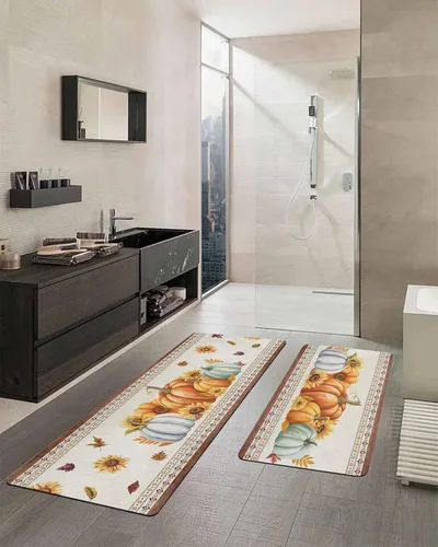 Vista 2 de Tapete de baño para bañera del suroeste, antideslizante, de secado rápido y absorbente, de tierra de diatomeas, fregadero de cocina, tapete
