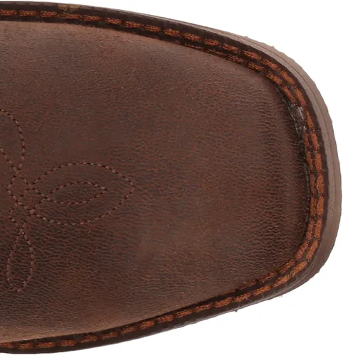Vista 5 de ROPER Botas unisex de American Patriot Western para niños, Marrón