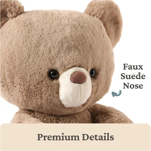 Vista 5 de GUND Forever Friends: Kai Teddy Bear - Peluche de peluche, como se ve en la vista, animal de peluche premium para edades de 0 años en adelante