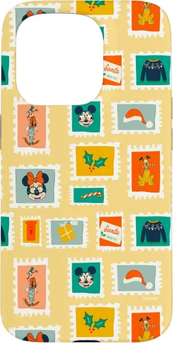 Vista 14 de iPhone 16 Disney Mickey & Minnie Mouse Holiday Christmas Santa Stamps Case