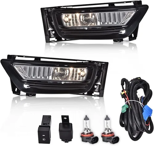 Vista 20 de PIT66 Luces antiniebla para parachoques delantero, compatibles con Jeep Grand Cherokee 2005-2010/Jeep Commander 2006-2010 izquierda/derecha