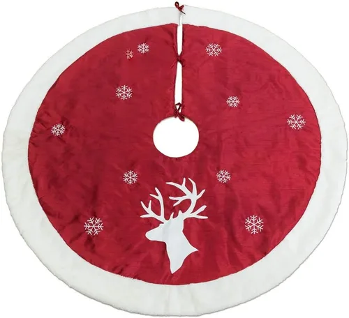 Vista 8 de Falda grande para árbol de Navidad (56 in)
