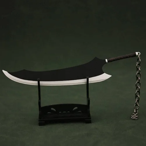 Vista 4 de Ichigo Bankai - Llavero de espada Zangetsu y Tensa Zangetsu Regalo de anime para niños, adolescentes, mujeres, hombres fanáticos