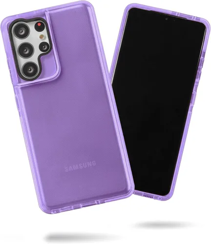 Vista 8 de SteepLab Funda de barrera para Samsung Galaxy S21 Ultra (pantalla de 6.8 pulgadas), funda absorbente de impactos con protección completa contra
