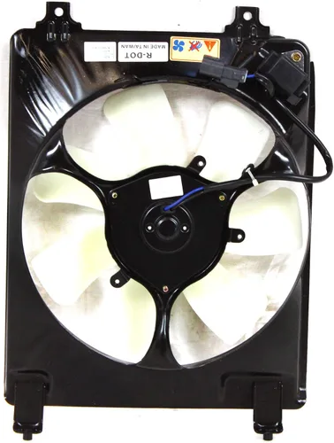 Vista 8 de Evan Fischer Juego de 2 (1) ventilador de condensador A/C para el lado del conductor y del pasajero, y (1) ventilador de radiador compatible