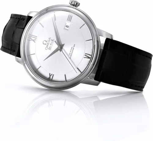 Vista 5 de Omega DeVille 424.13.40.20.02.001 Reloj automático de acero inoxidable para hombres
