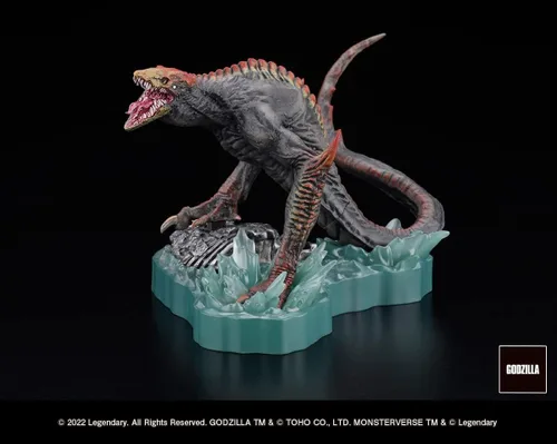 Vista 4 de Art Spirits Gekozo Series Godzilla VS. Kong (2021) - Figura comercial prepintada, sin escala, caja de 4 piezas AT-056