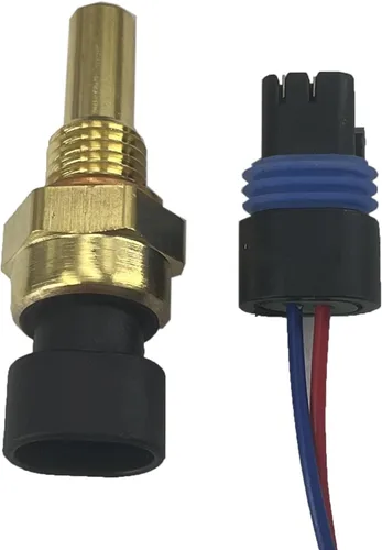 Vista 2 de 213-4514 213-4333 19236568 Sensor de temperatura del refrigerante del motor con conector de pigtail compatible con Lacrosse Impala Express Silverado