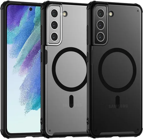 Vista 11 de TIANNIUKE Funda magnética para Samsung Galaxy Note 10 Plus, translúcida mate antihuellas, compatible con MagSafe, ajuste delgado, a prueba de Blanco