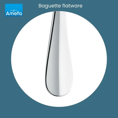 Vista 6 de Amefa Baguette - Juego de cubiertos (20 unidades), color plateado