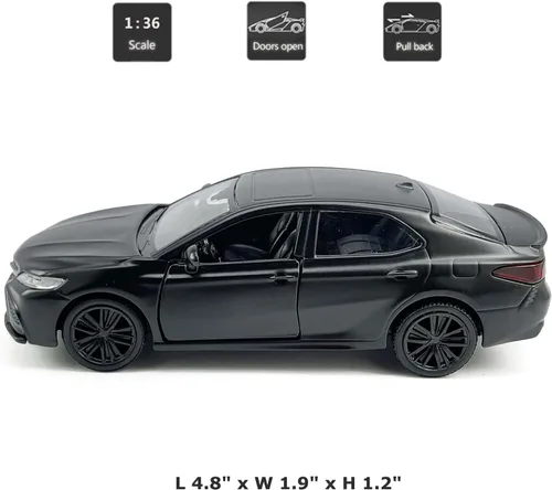 Vista 2 de Camry XSE 2022 Modelo de Auto a Escala 1/36 Autos de Juguete Fundidos a Presión de Aleación de Metal, Vehículos de Fundición a Presión para Niños
