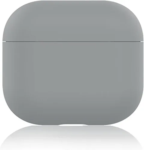 Vista 8 de Funda compatible con Airpods 3, funda de silicona suave, sin llavero para AirPods de 3ª generación, funda protectora ultrafina de 0.069 pulgadas