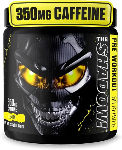 Vista 7 de JNX SPORTS The Shadow! Preentrenamiento de alto estímulo - Frambuesa azul 5 porciones 350 mg de cafeína, energía eléctrica, enfoque mental